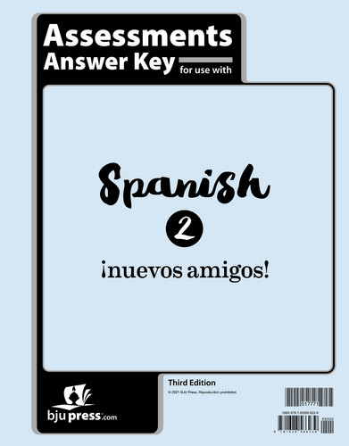 Bju press spanish test - press-, 2