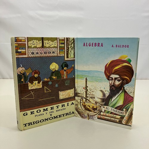 Spanish math textbooks lot - 2,